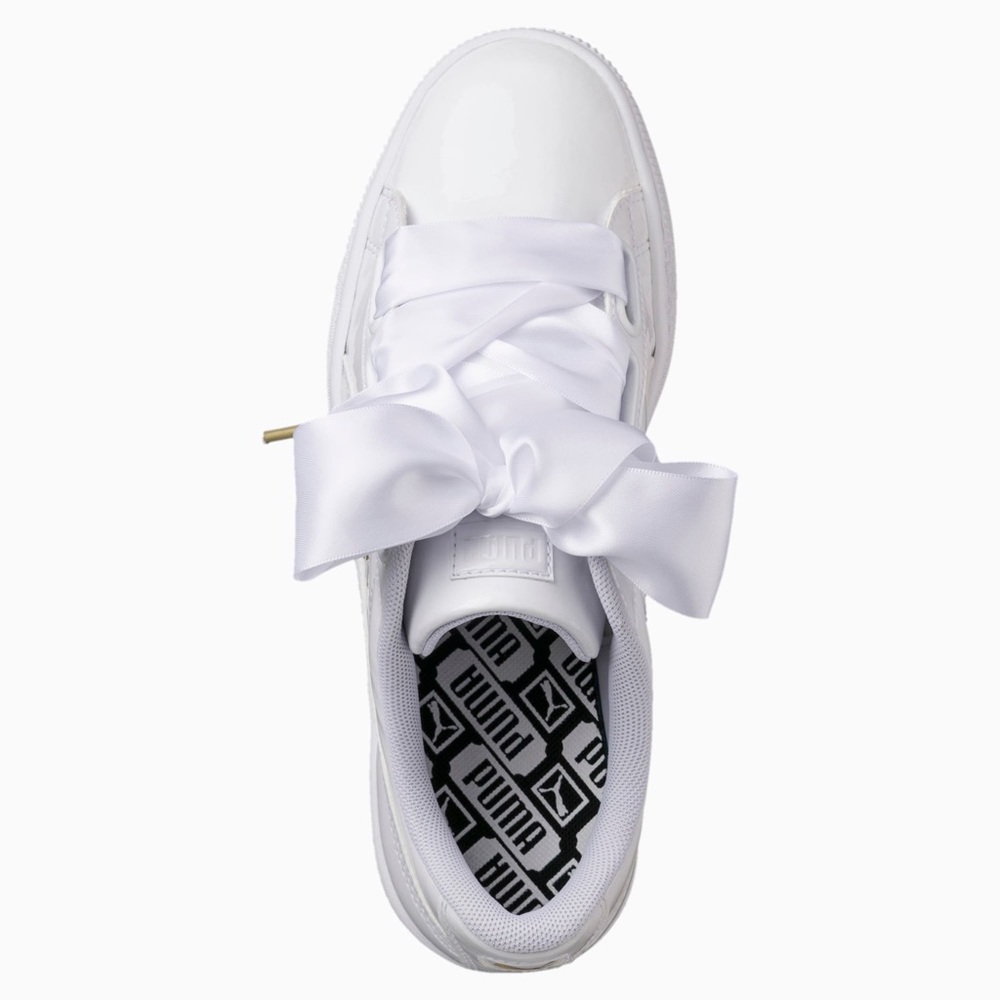 🆕Puma Basket Heart Patent Women's Sneakers - Picture 3 of 9